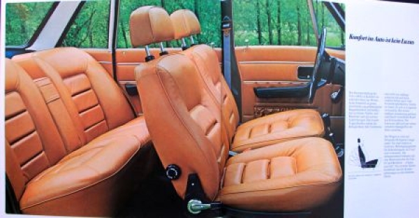 Volvo 164 E Modelprogram 1972 Carbrochure (6945)